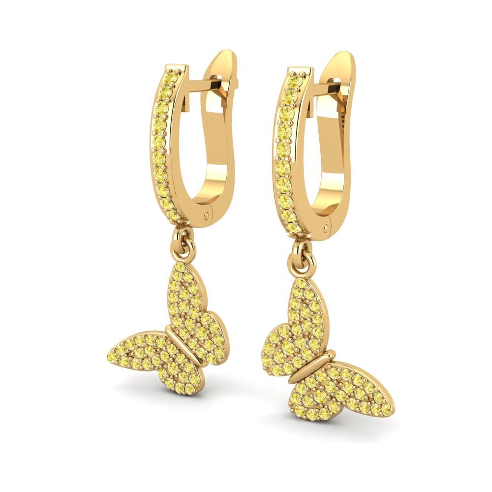 Yellow Sapphire Earring Farrer
