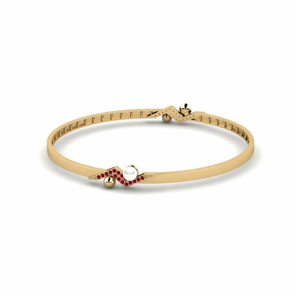 Zircone Rosso Bracciale da donna Fatum