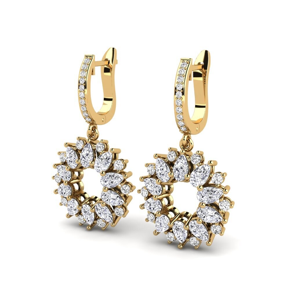 Moissanite Dames Oorbellen Faucher