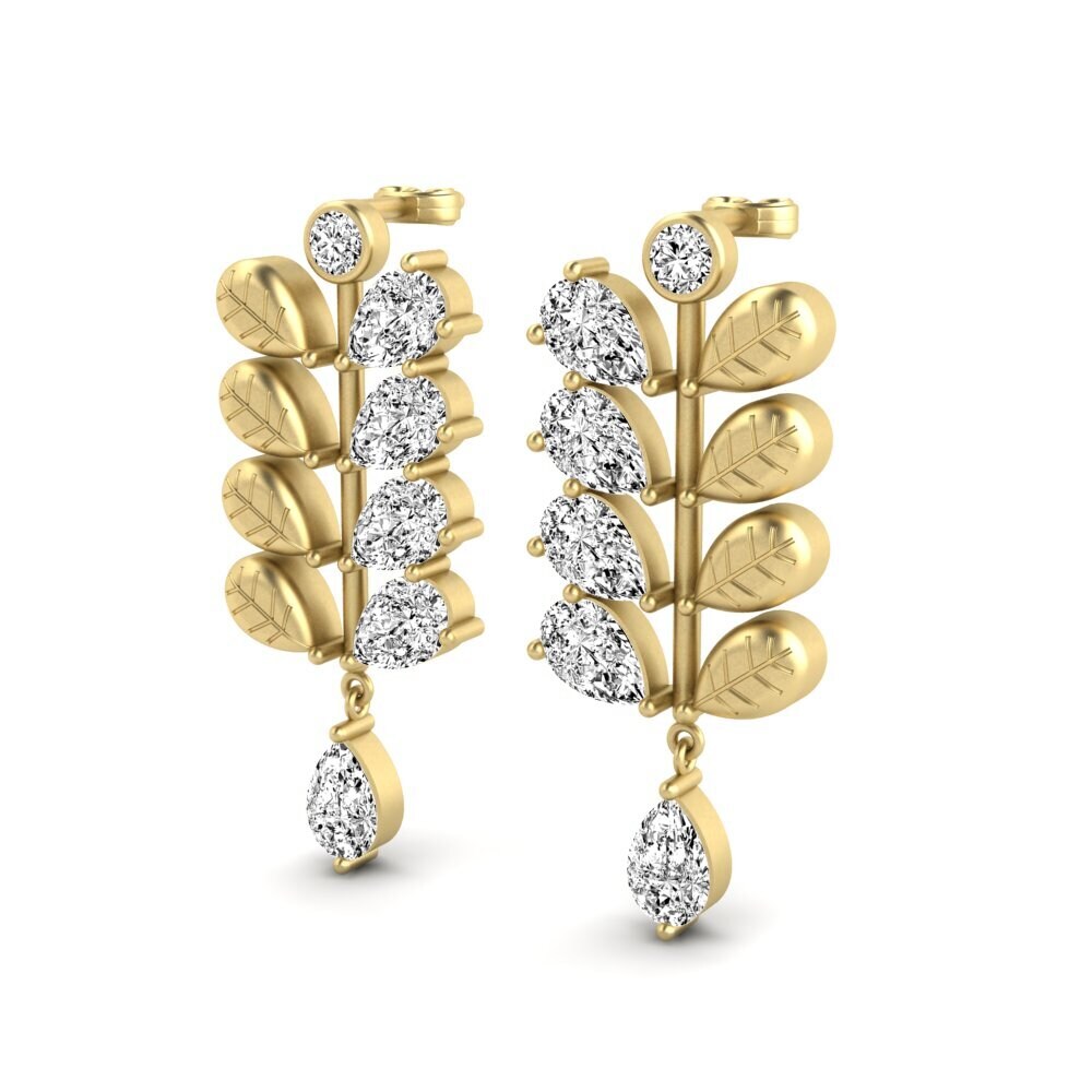 Moissanite Dames Oorbellen Febril