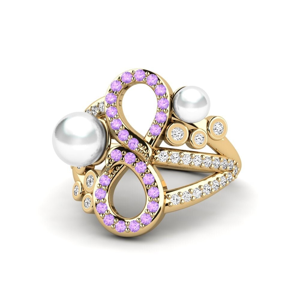 Amatista Anillo Feiloai