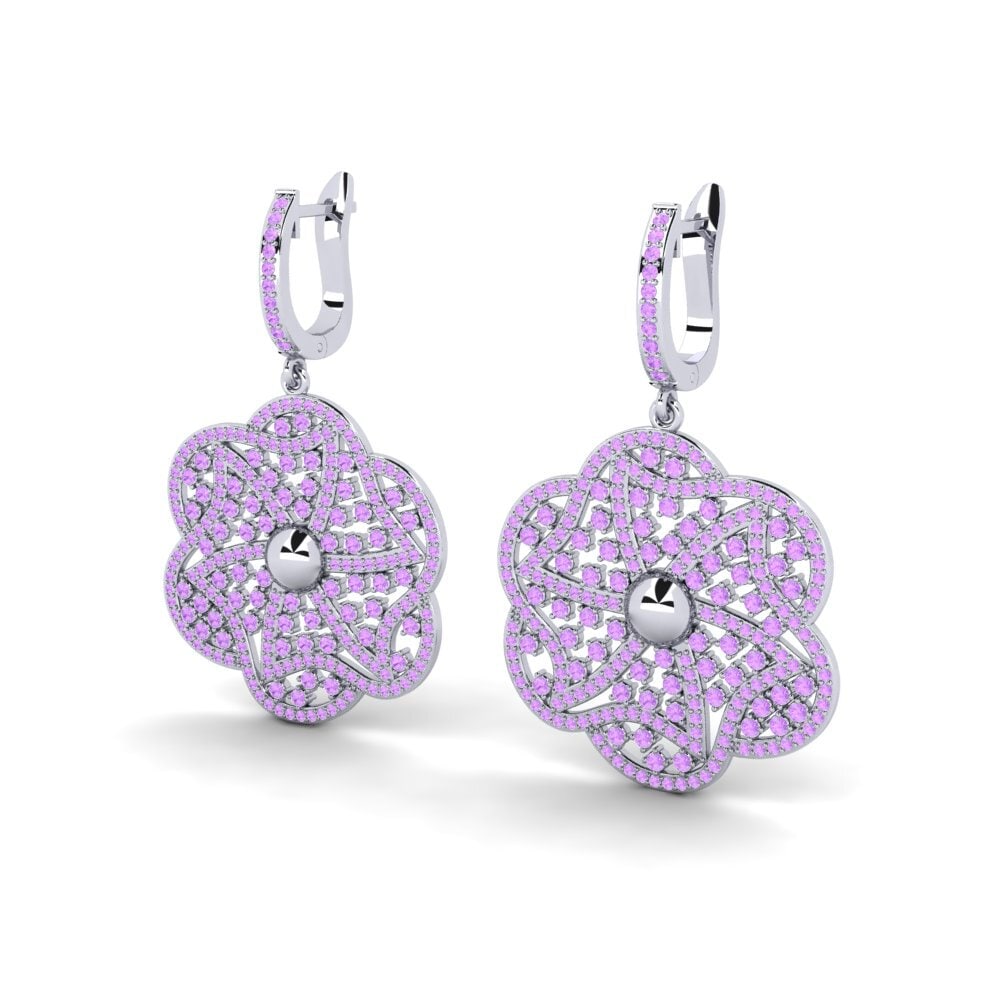 Amethyst Damen ohrring Felba