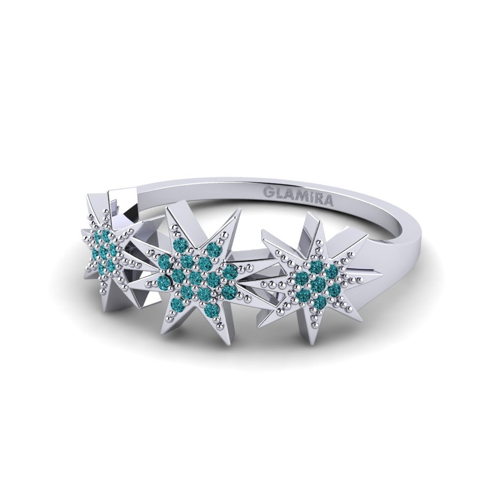 Blue Diamond Ring Felicen