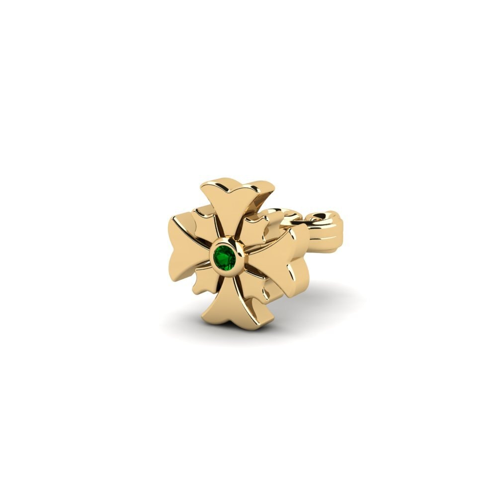 Circonita Verde Pendiente para hombre Felorn