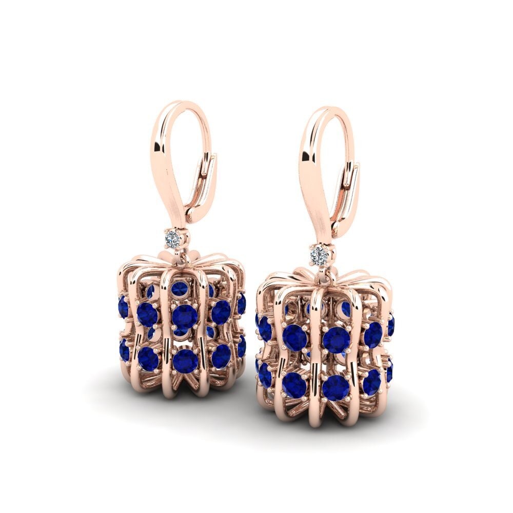 Sapphire Women's Earring Fence
