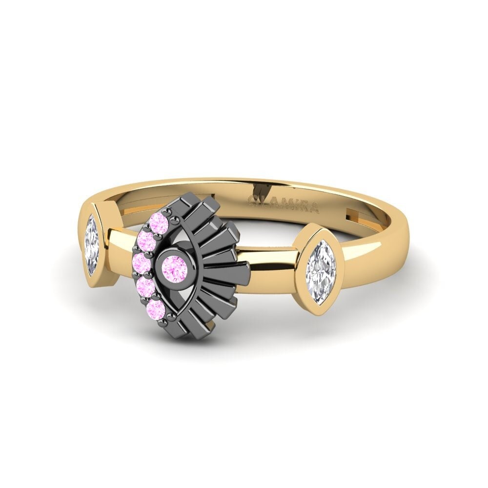 Rosa Saphir Ring Fenestro