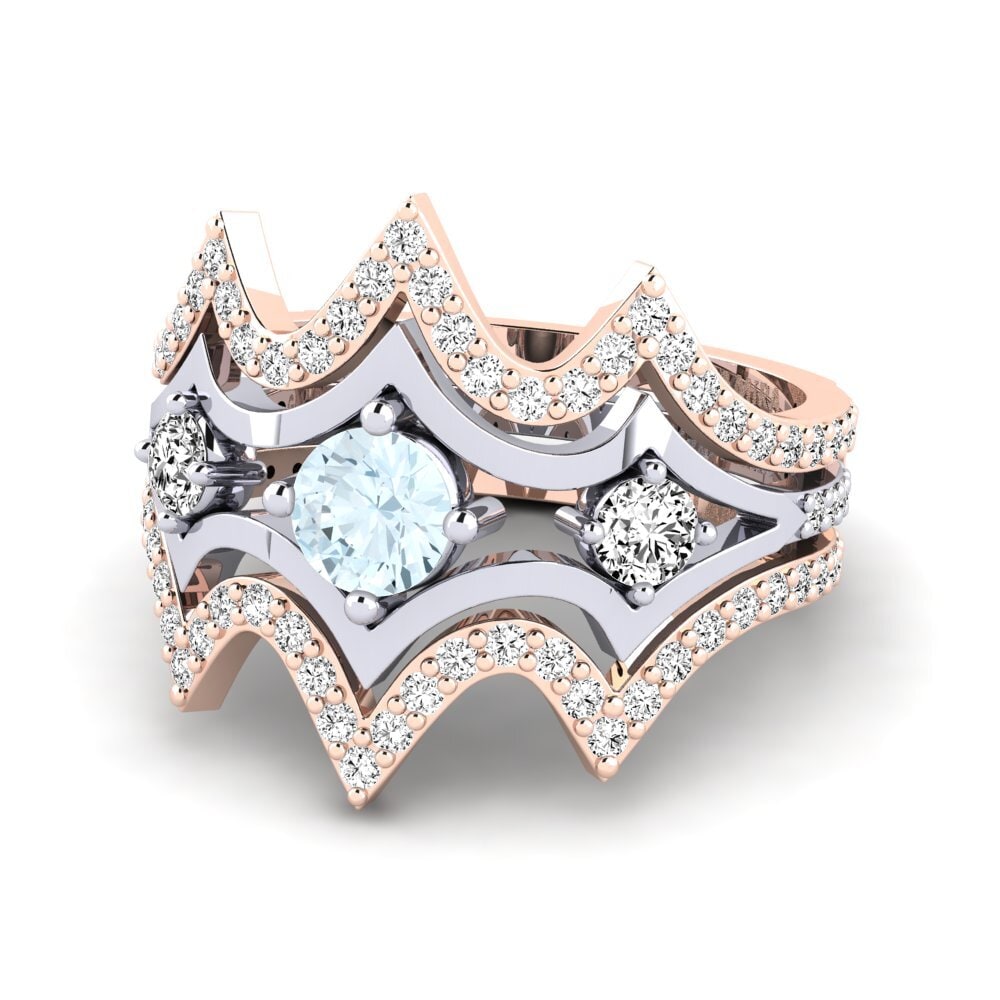 Aquamarine Ring Fenix SET