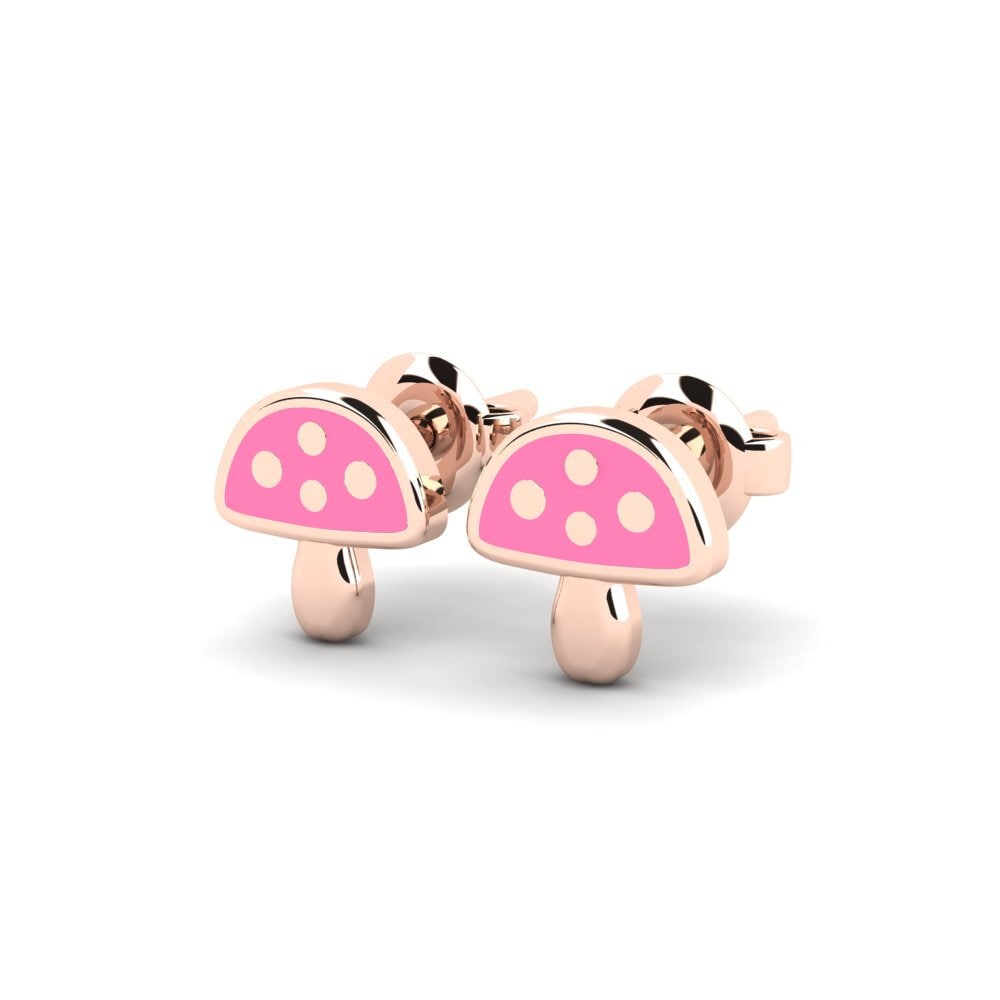 18ct Rose Gold Kid's Earring Ferrassing