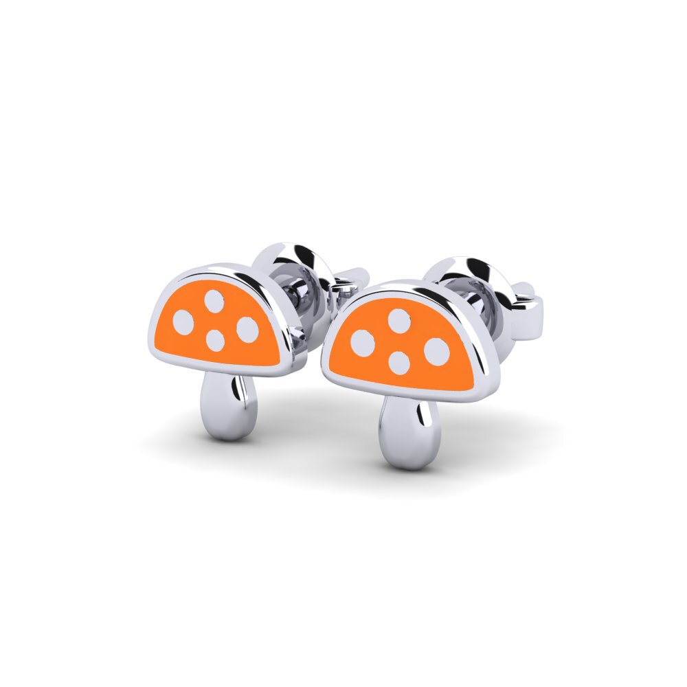 18k White Gold Kid's Earring Ferrassing