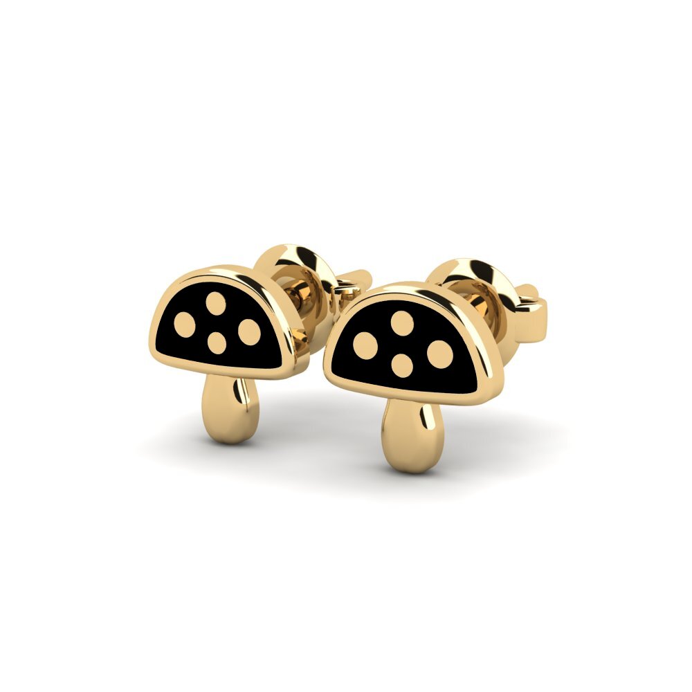 14k Oro Amarillo Pendiente para Niño Ferrassing