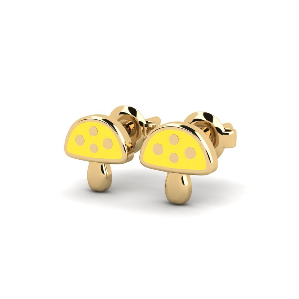 9ct Yellow Gold Kid's Earring Ferrassing