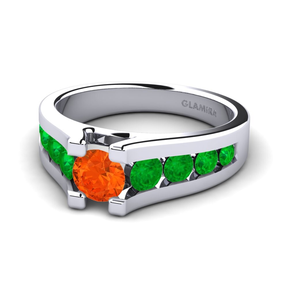 Fire-Opal Engagement Ring Fidanka