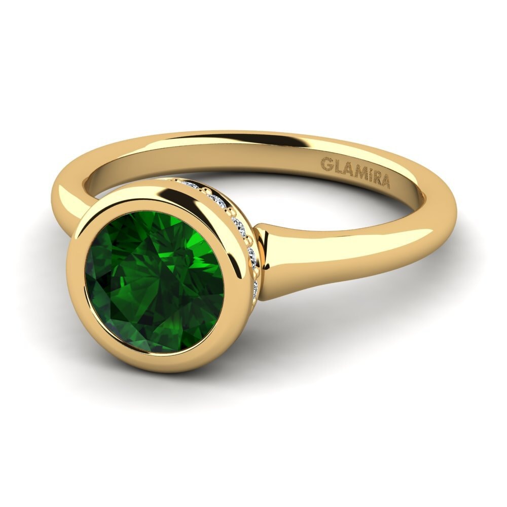 Round Engagement Ring Fidelia 1.0 crt