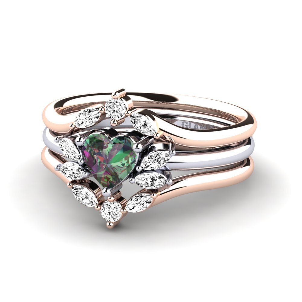 Topacio Místico Anillo Finam SET