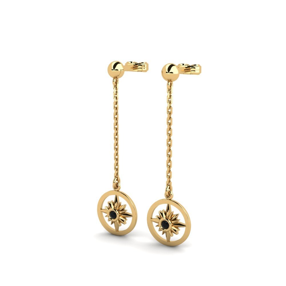Black Sapphire Women's Earring Finifugal