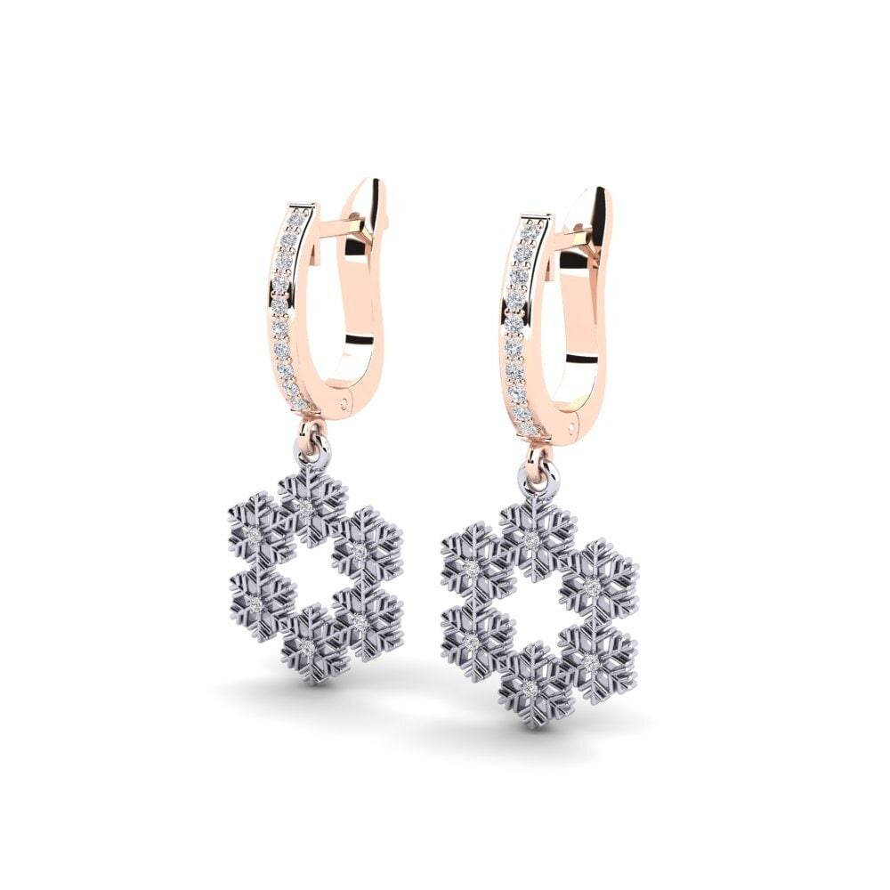 Laboratorium Gekweekte Diamant Dames Oorbellen Fitted