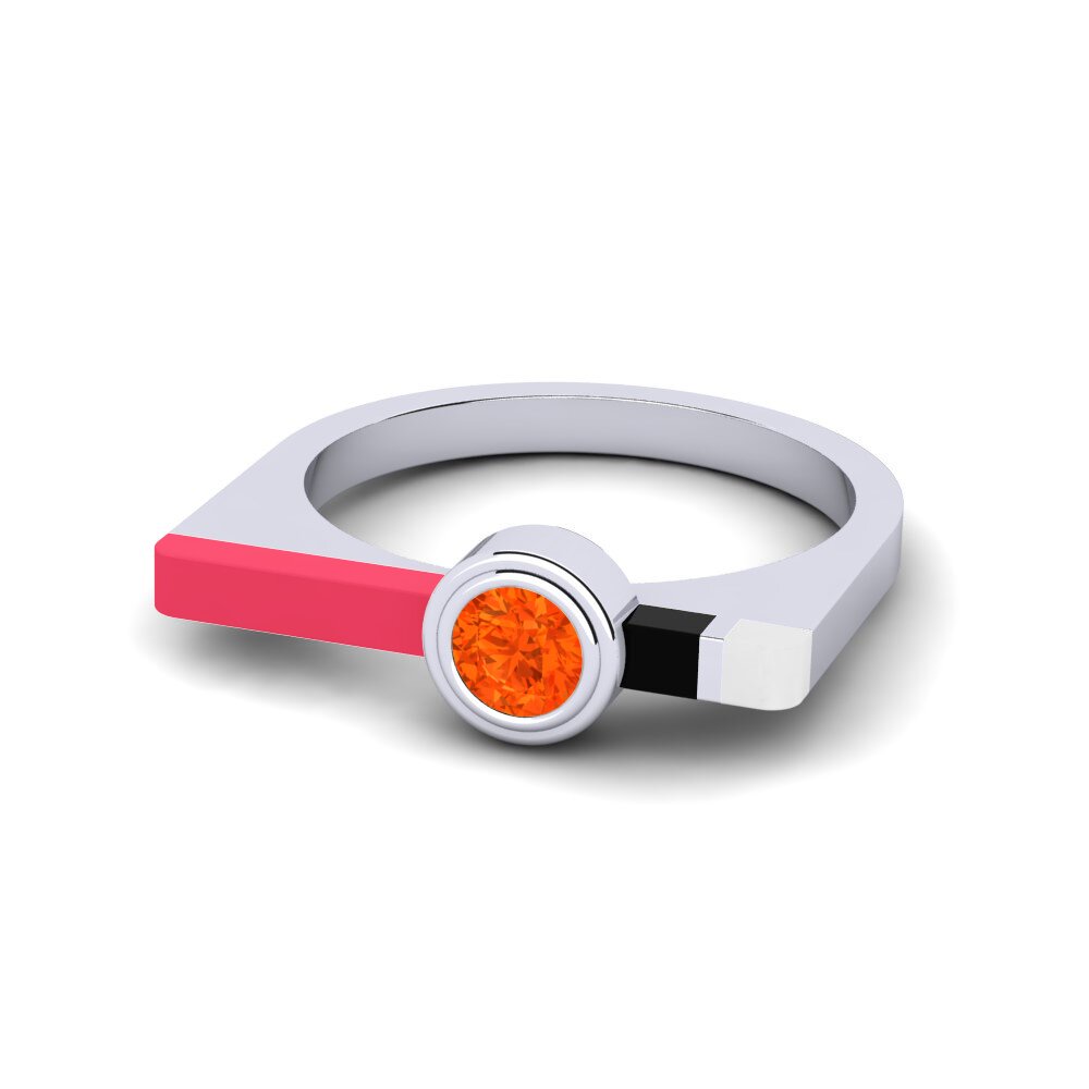 Feueropal Ring Fjel