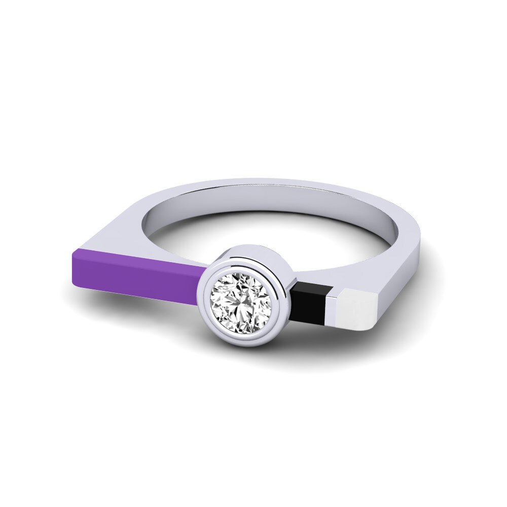 Moissanit Ring Fjel