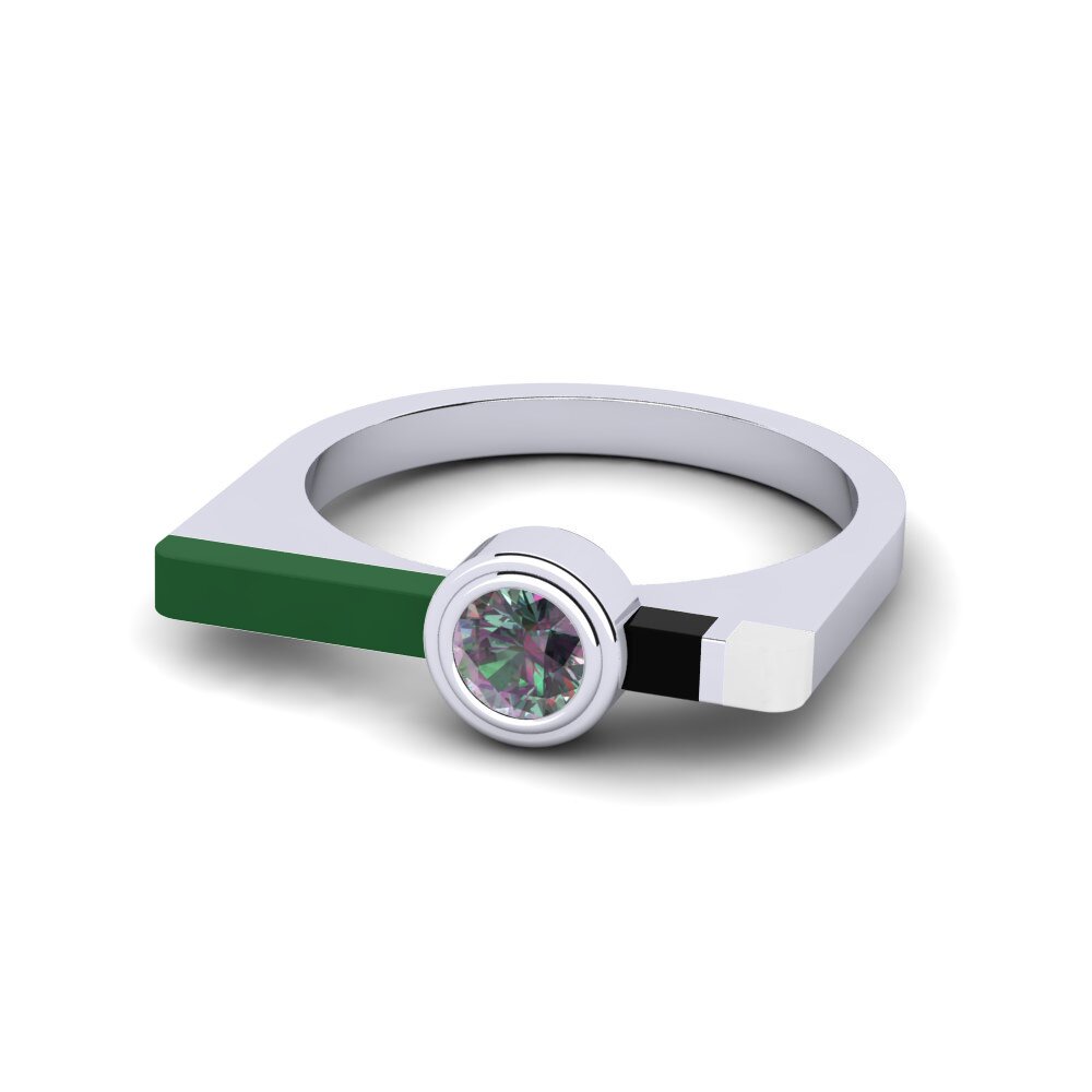 Mystic Topas Ring Fjel