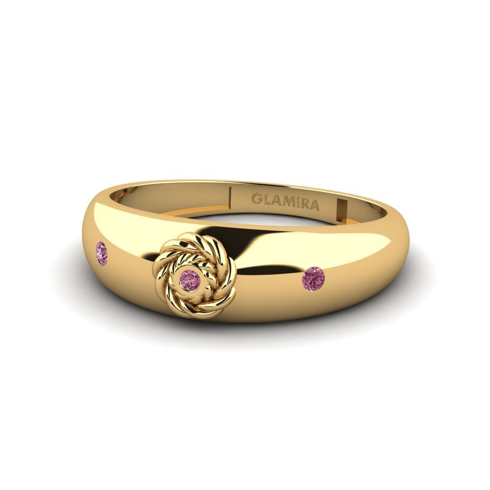 Rhodolite Garnet Ring Flection