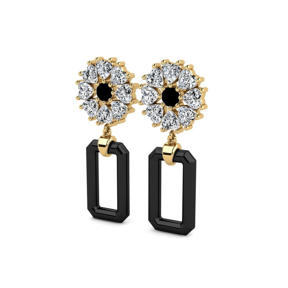 Black Onyx Women's Earring Fleenor