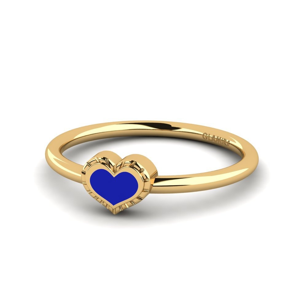 Gelbgold 375 Ring Foiled