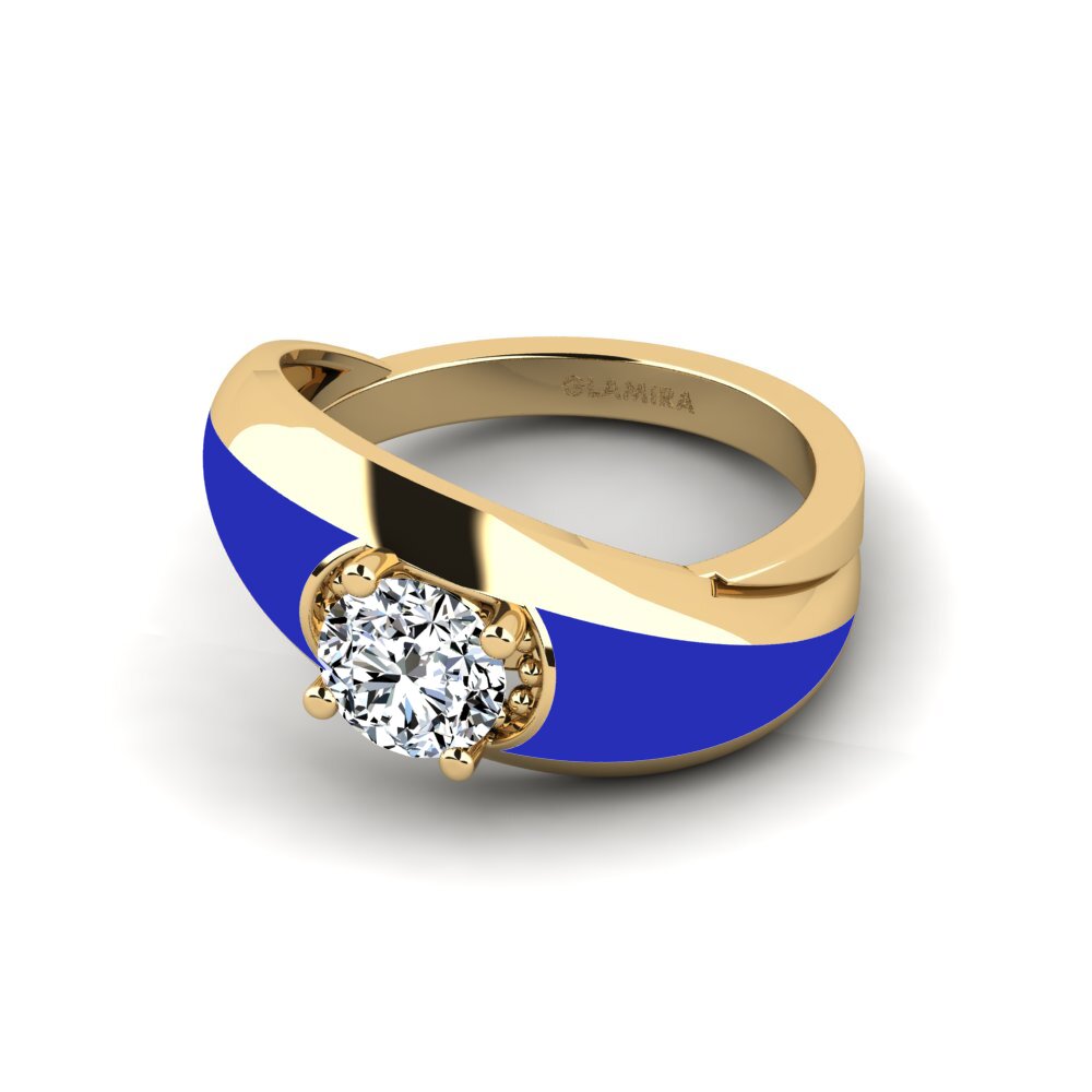 9ct Yellow Gold Ring Foldent