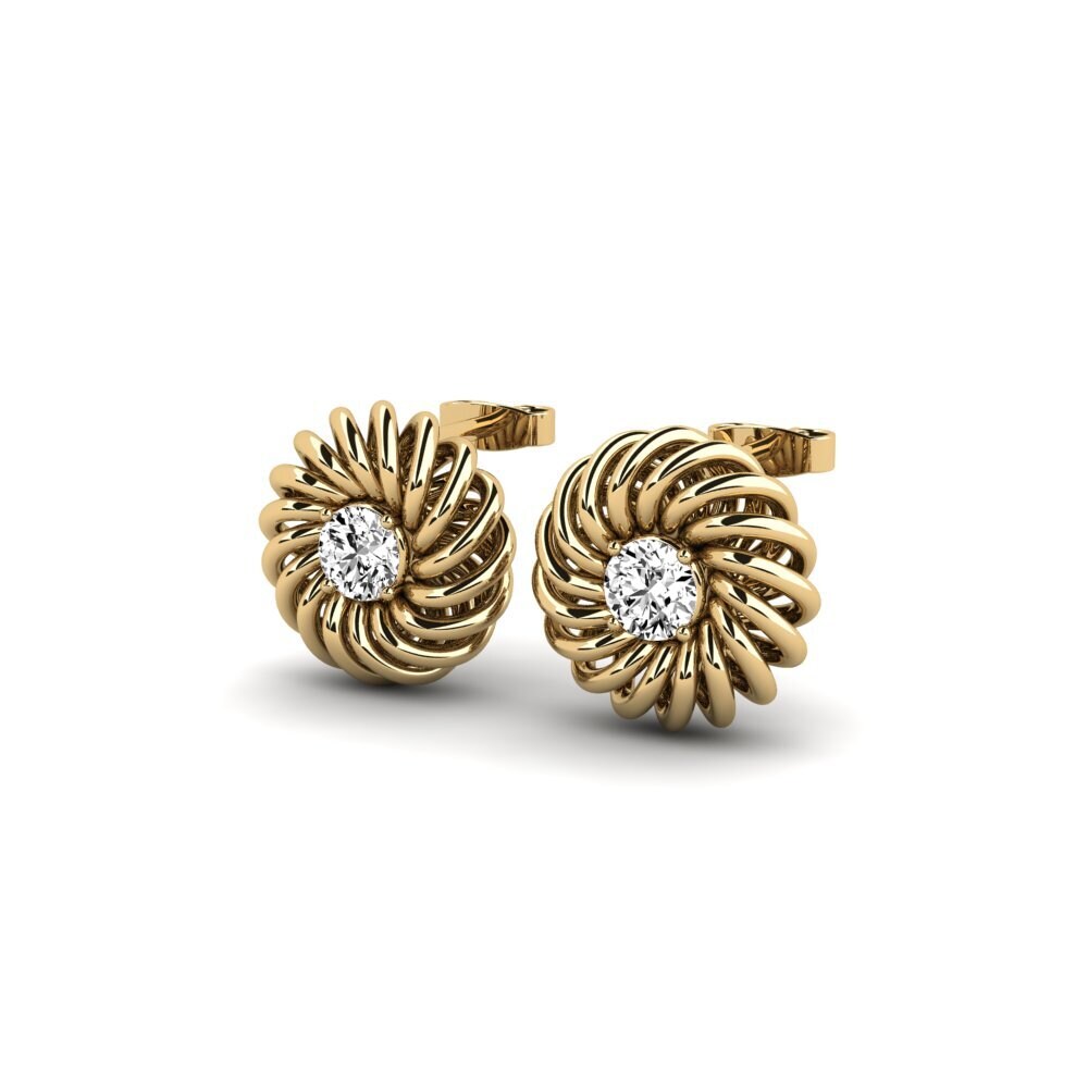 Moissanite Dames Oorbellen Fonema