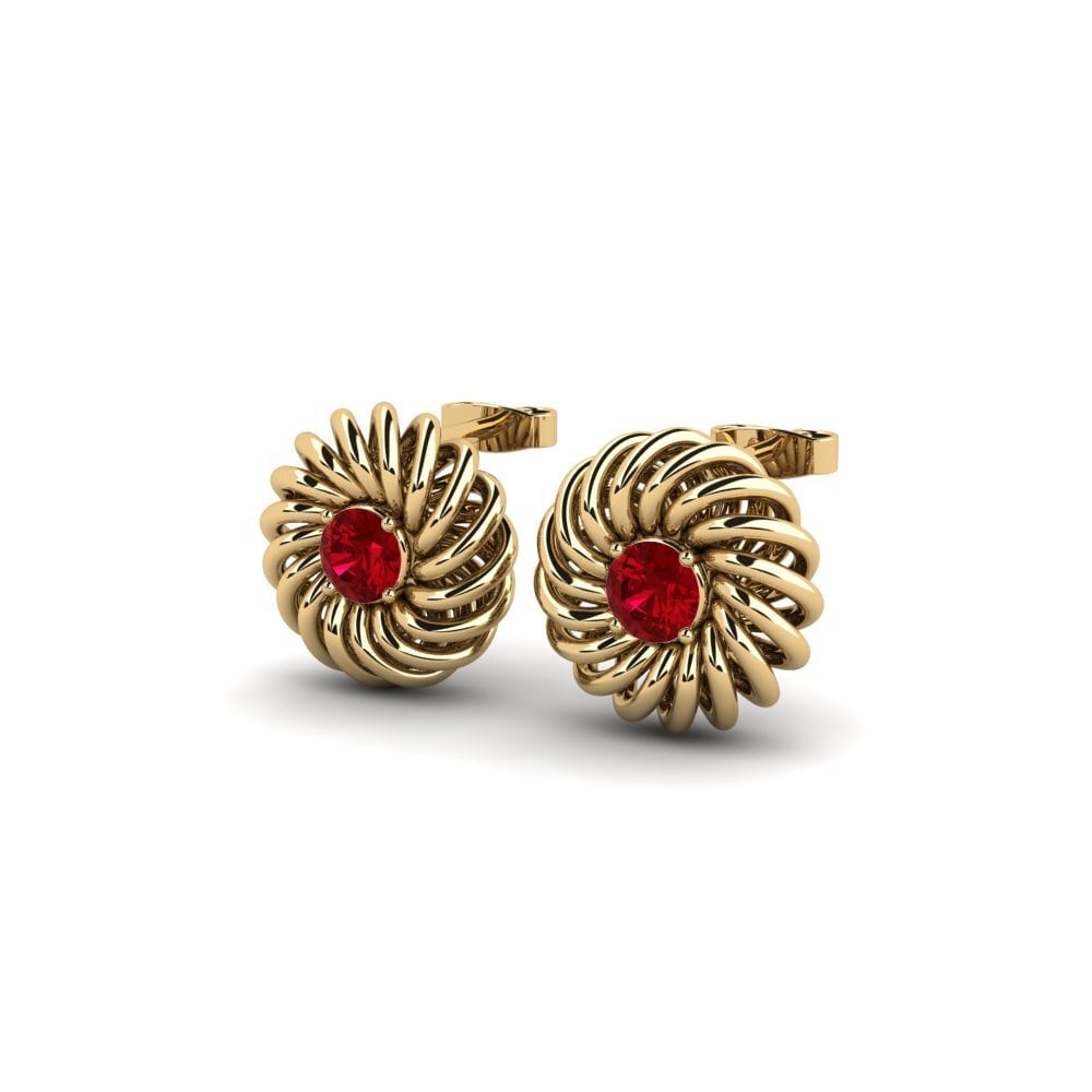 Red Zirconia Women's Earring Fonema
