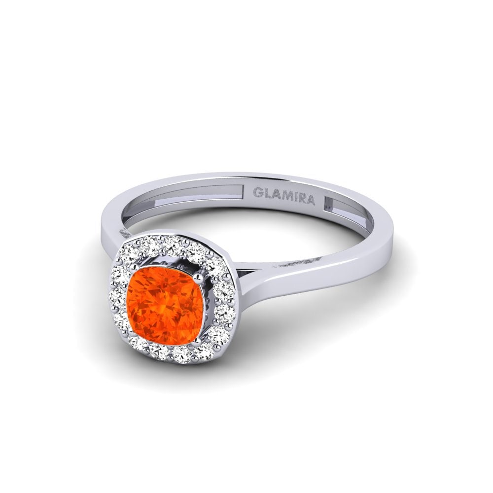 Fire-Opal Engagement Ring Fontaine