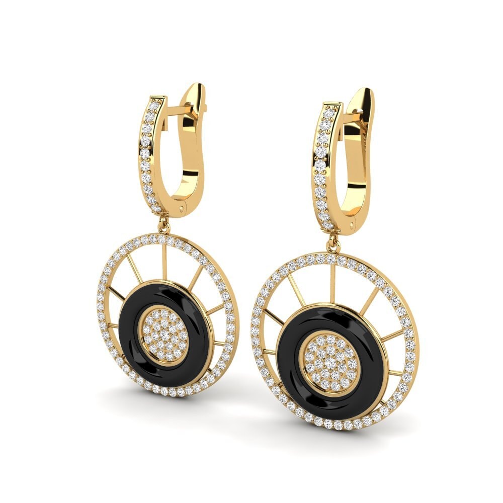 Moissanite Brincos Feminino Fontes