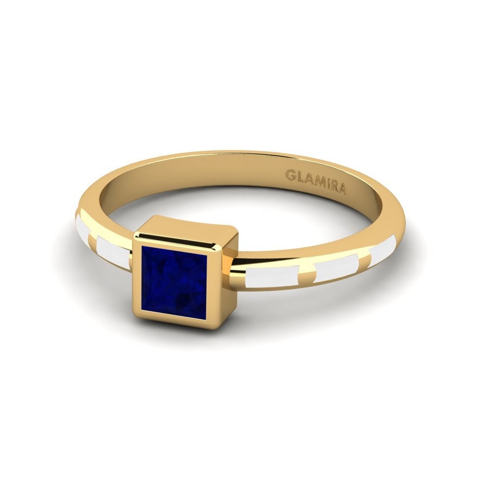 Princess Sapphire Engagement Ring Forcomiced
