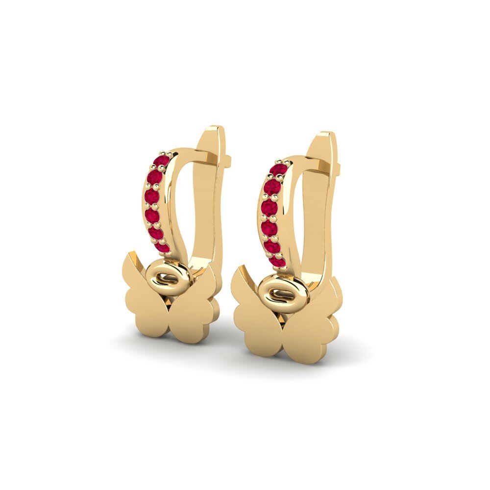 Ruby Kid's Earring Formulate