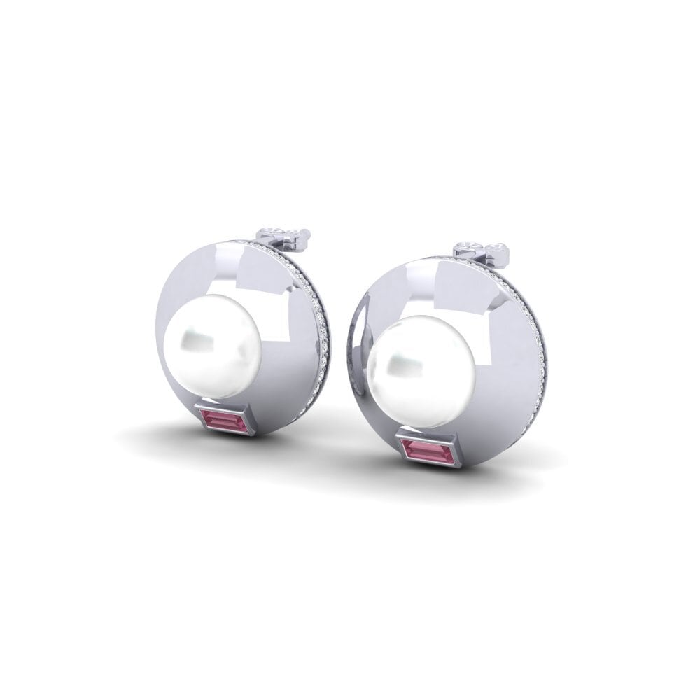 Rhodolite Garnet Women's Earring Fourire