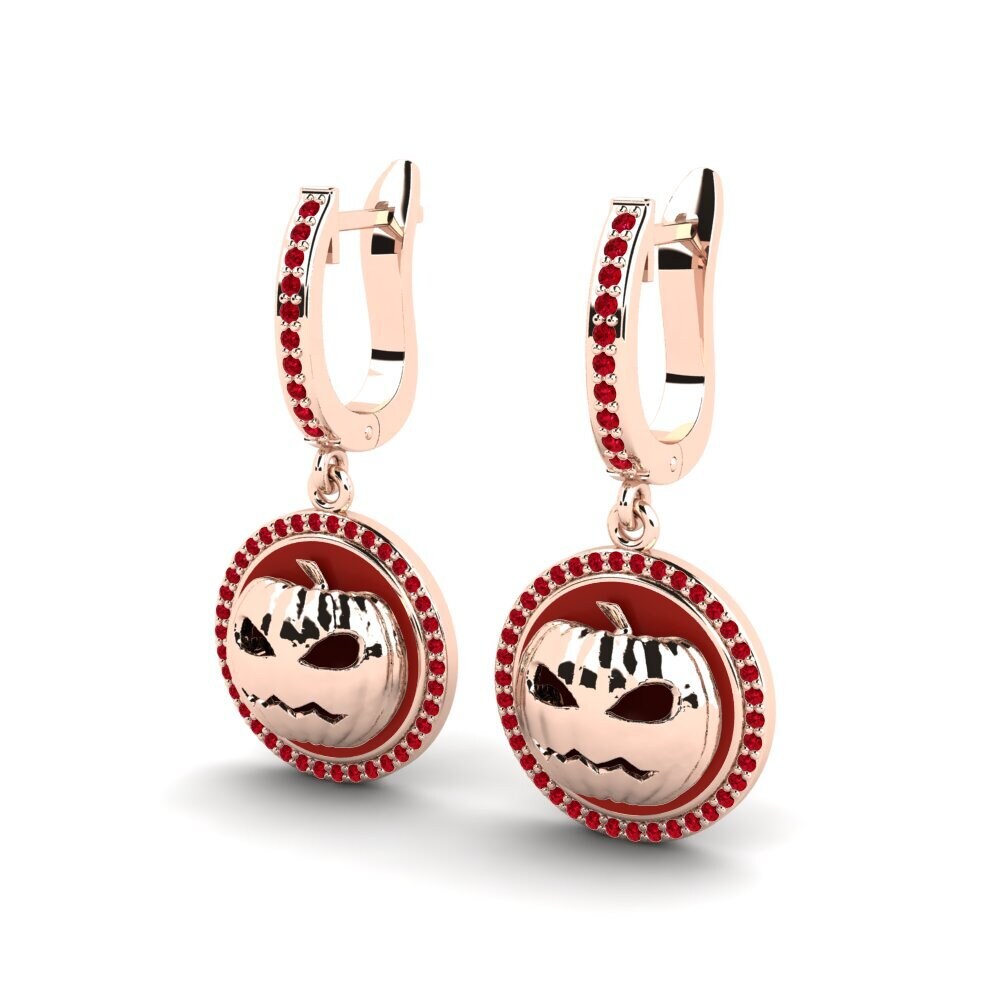 Red Zirconia Women's Earring Fourmiller
