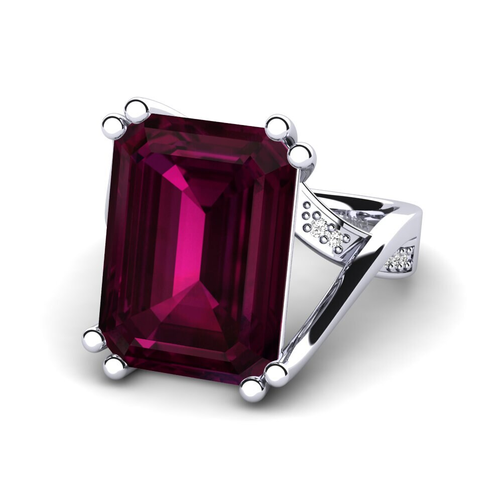 Rhodolite Garnet Ring Frankie