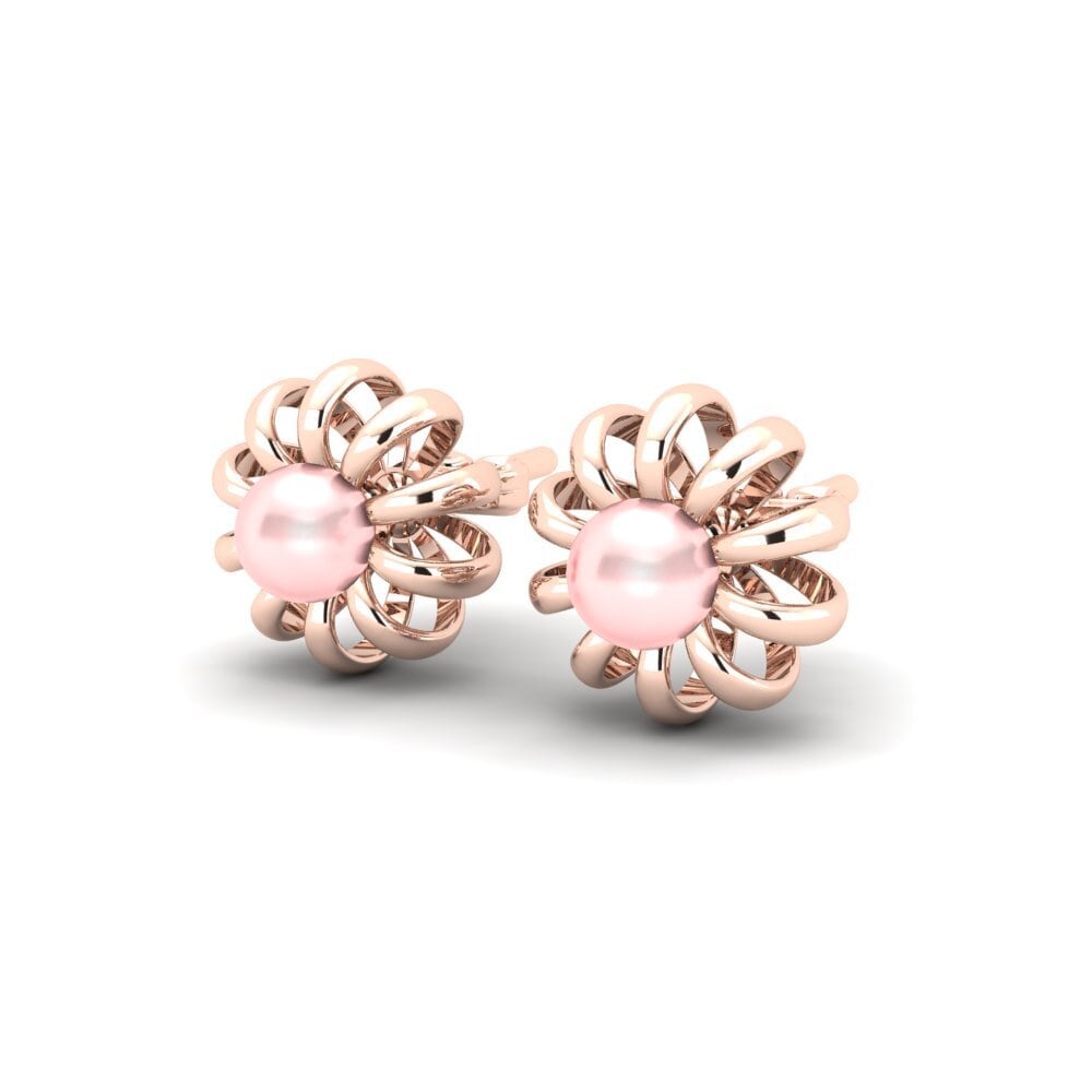 14ct Rose Gold Women's Earring Fraser