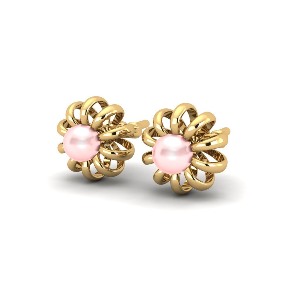 14ct Yellow Gold Women's Earring Fraser