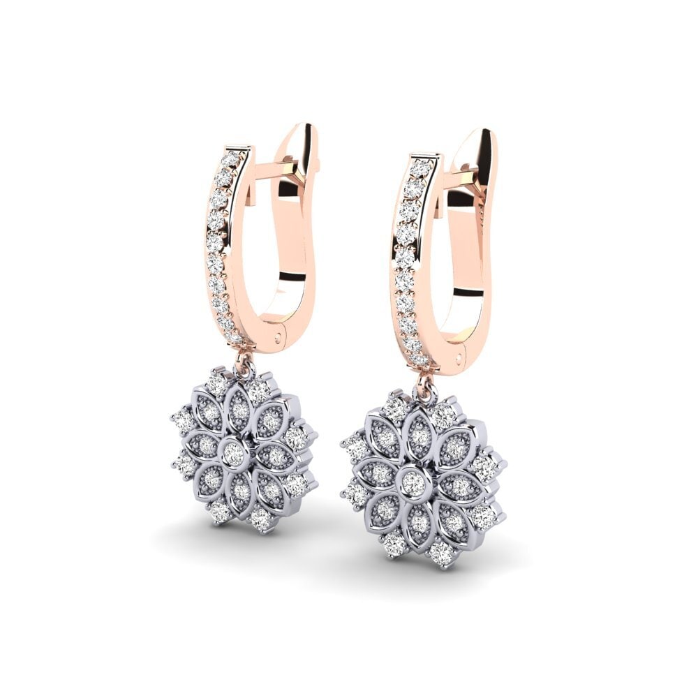 Đá Moissanite Bông tai nữ Freddii