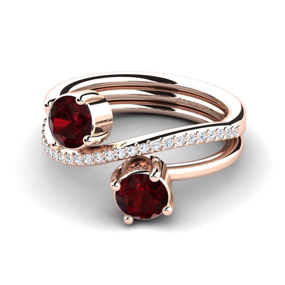 Garnet Ring Fredith