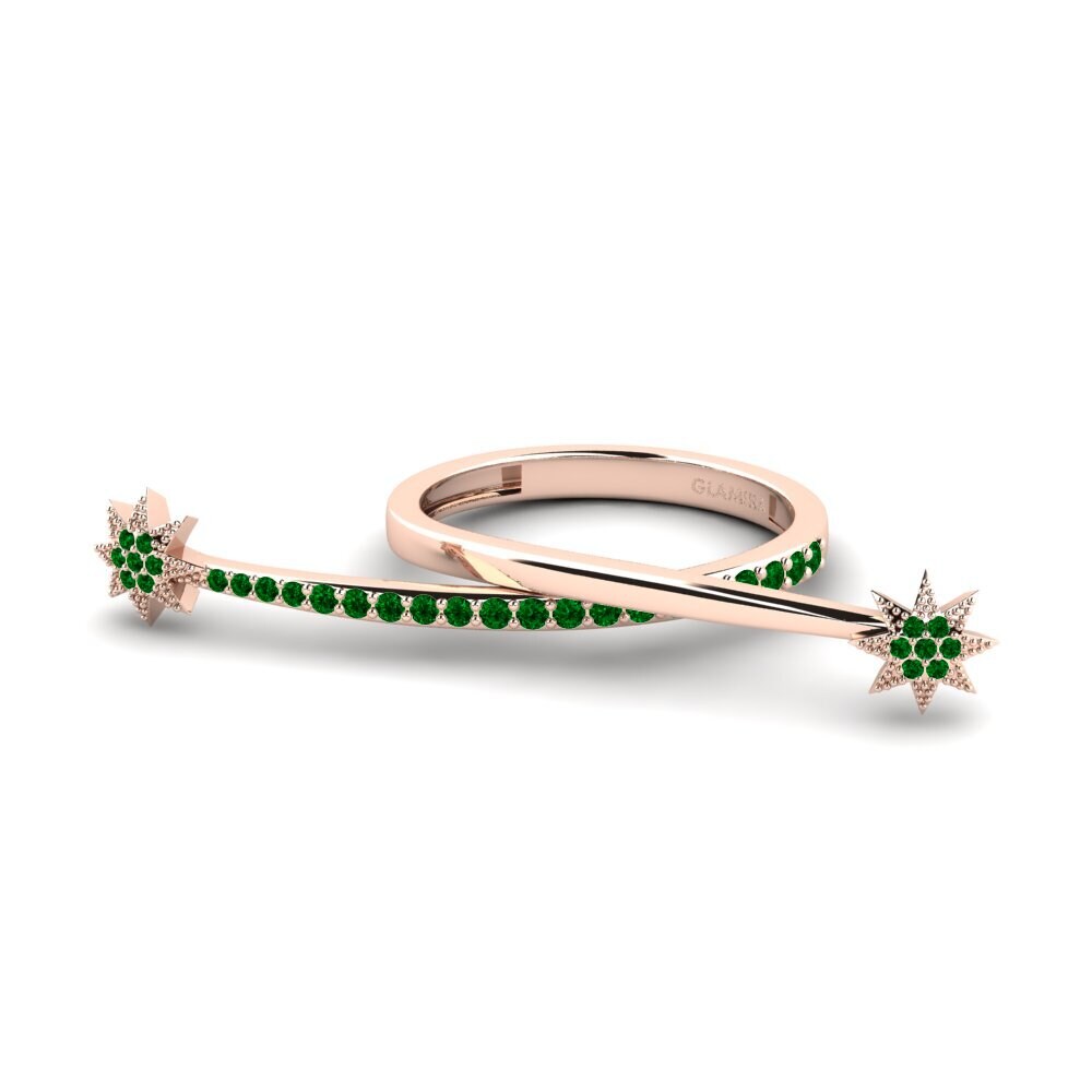 emerald-zirconia แหวน Freestar