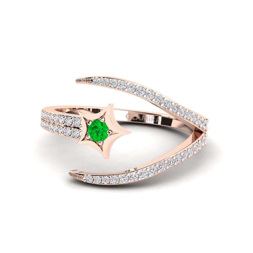 Emerald Ring Frejya