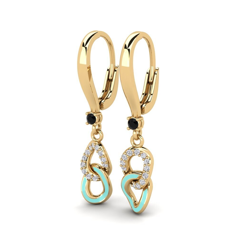 Black Onyx Women's Earring Freonskip