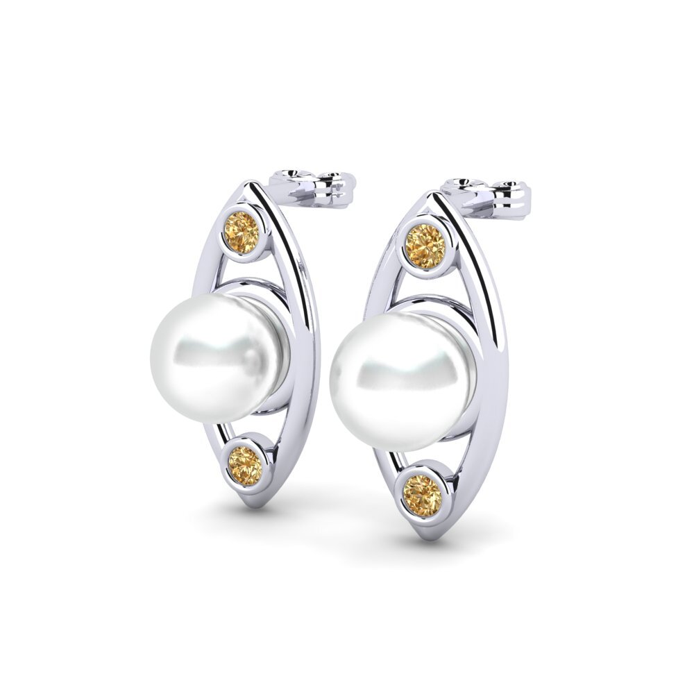 Brown Diamond Women's Earring Frisotter