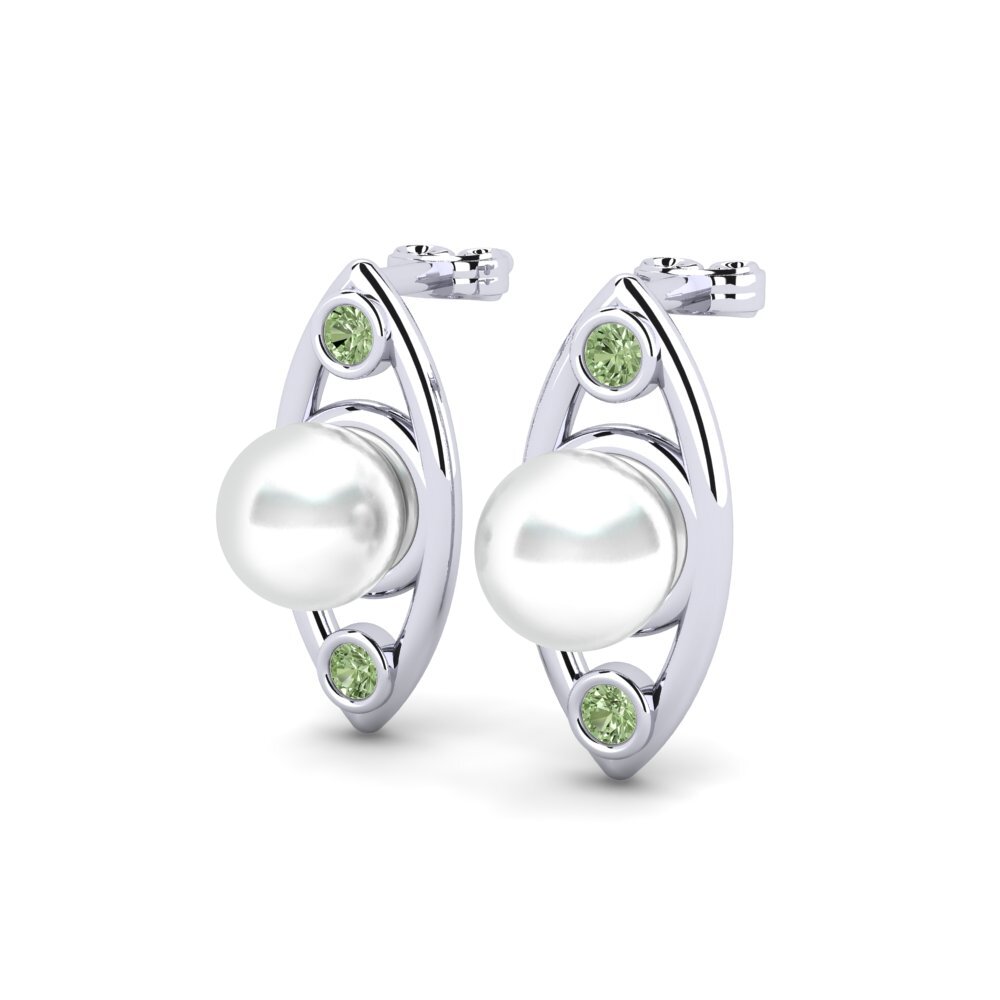 Green Diamond Women's Earring Frisotter