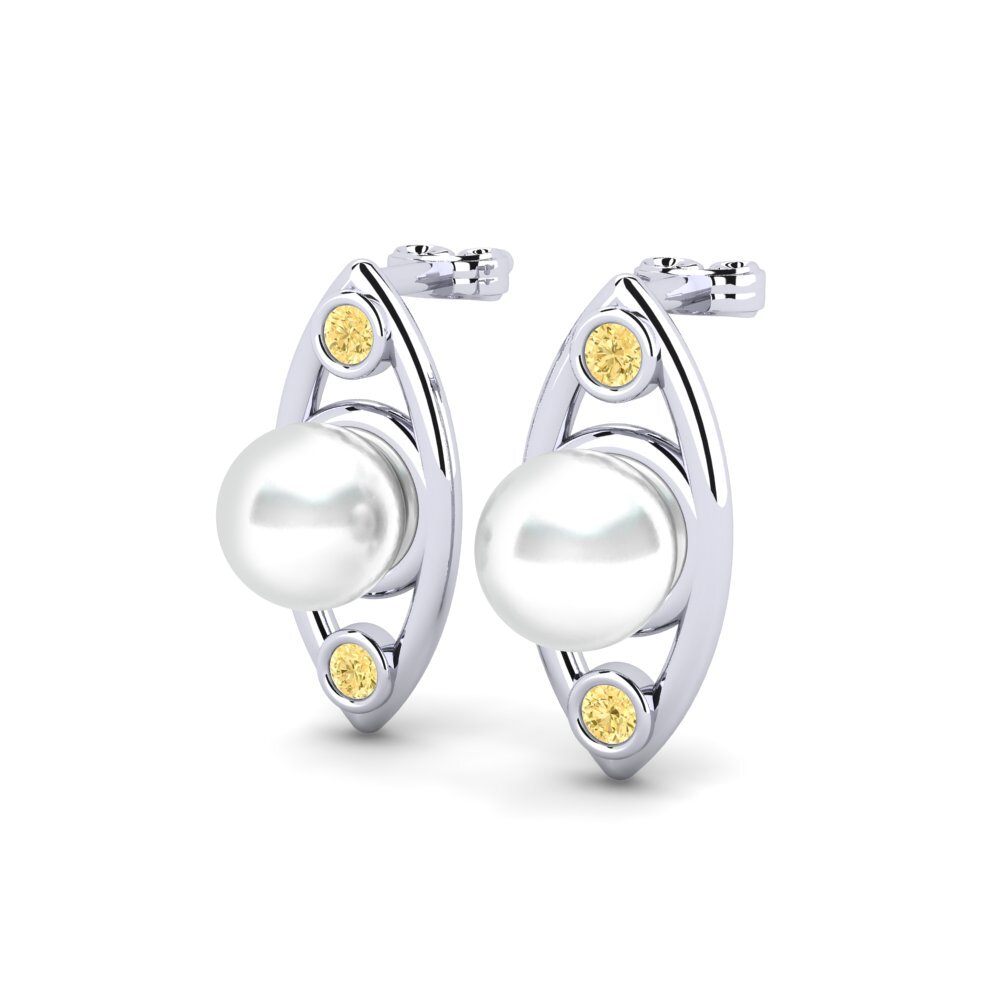 Yellow Diamond Women's Earring Frisotter