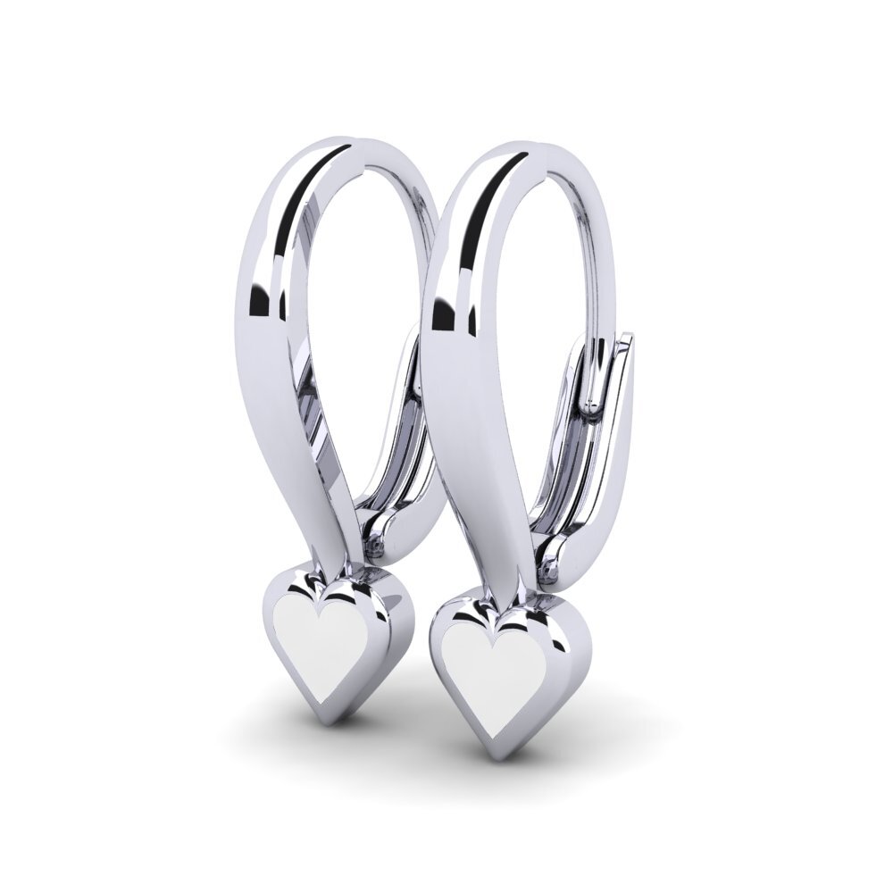 950 Platinum Kid's Earring Fugalaau