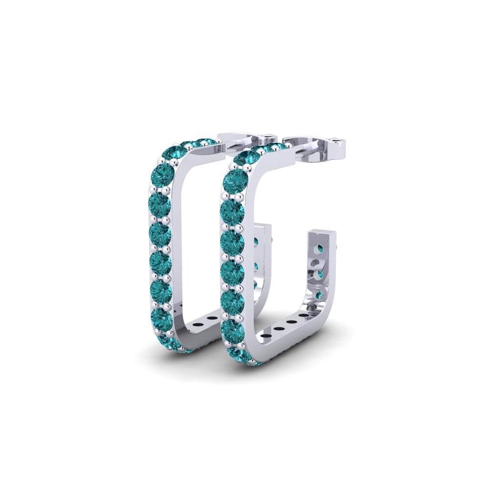 Blue Diamond Women's Earring Gabriel
