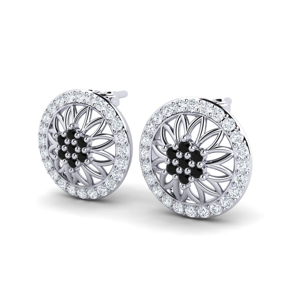 Black Sapphire Women's Earring Gadhra