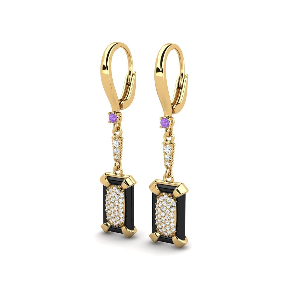 Amethyst Women's Earring Gadisa
